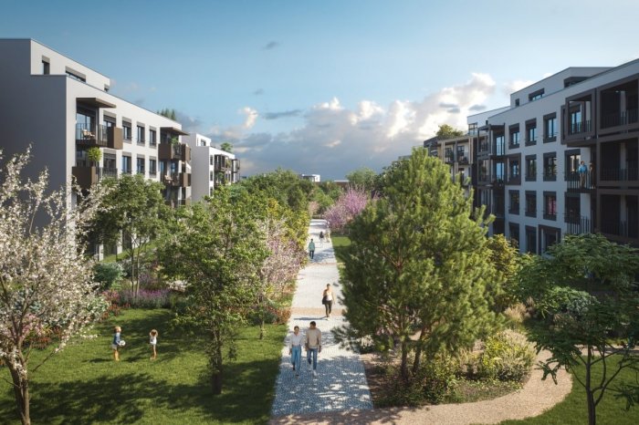 Ilustračný obrázok k článku Nová štvrť Sýkorky v Záhorskej Bystrici spustila predpredaj bytov!