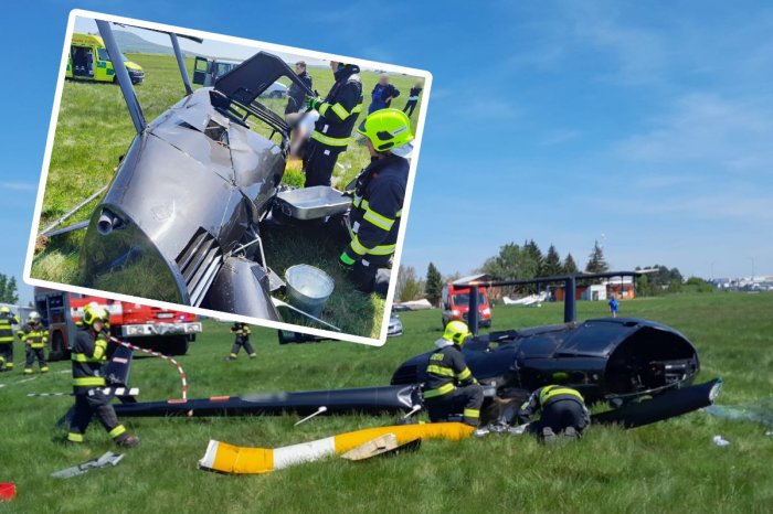 Ilustračný obrázok k článku Hasiči aj záchranári v pohotovosti: V Česku sa ZRÚTIL vrtuľník! FOTO