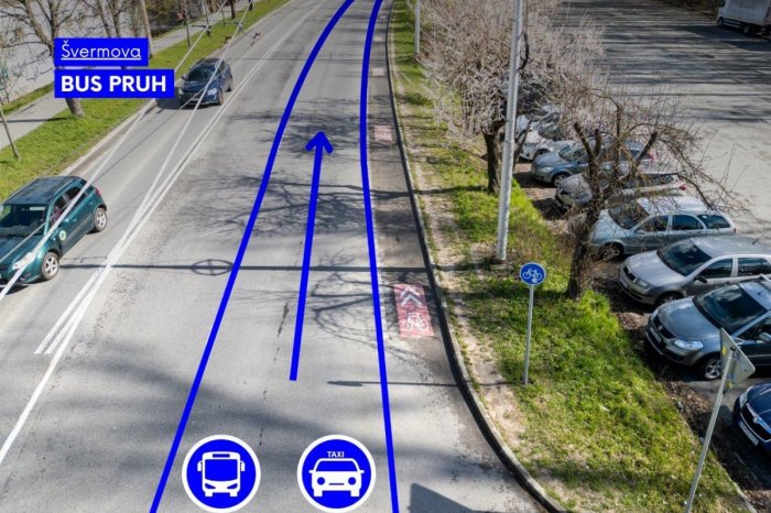 Ilustračný obrázok k článku Vodičov čaká ďalšia ZMENA: Rooseveltova nemocnica zriadi NOVÝ bus pruh, VIDEO