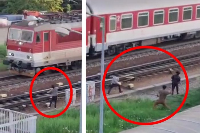 Ilustračný obrázok k článku ŠIALENÉ, čo zachytilo VIDEO: Policajti v akcii! Deti hádzali KAMENE na prechádzajúce vlaky