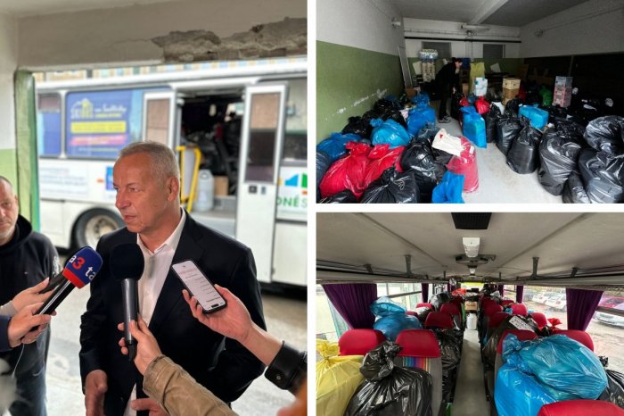 Ilustračný obrázok k článku Na Ukrajinu smeruje autobus POMOCI: Vezie materiál a poslúži aj na EVAKUÁCIU, FOTO