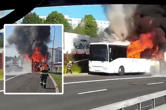 Ilustračný obrázok k článku HOROR v Brne: Pri prejazde tunelom začal HORIEŤ autobus! Boli v ňom cestujúci