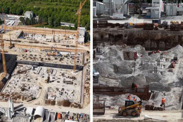 Ilustračný obrázok k článku ÚCHVATNÝ pohľad na stavbu NOVEJ nemocnice: Priebeh prác približujú LETECKÉ zábery, VIDEO