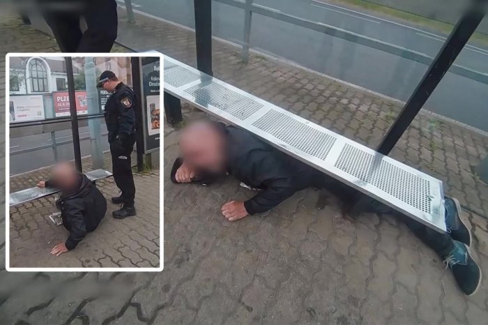 Ilustračný obrázok k článku VIDEO polície valcuje český internet! Muž zapíjal vnučku, dostala ho ZÁKERNÁ lavička