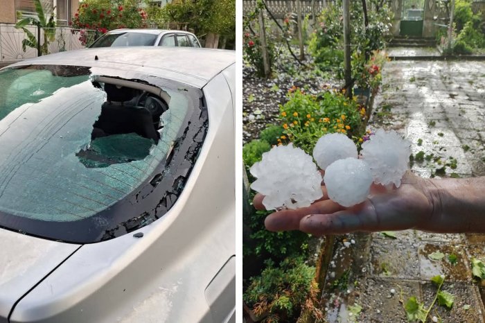 Ilustračný obrázok k článku Bulharsko zasiahlo BRUTÁLNE krupobitie! Padali kusy ľadu veľké ako TENISOVÉ loptičky
