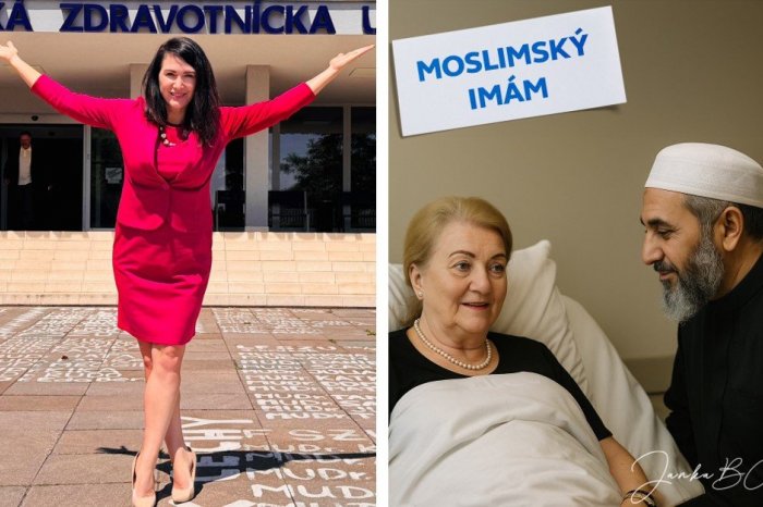 Ilustračný obrázok k článku Duchovní pri nemocničnom lôžku BEZ vášho súhlasu?! Cigániková FOTO kolážou POBÚRILA moslimov