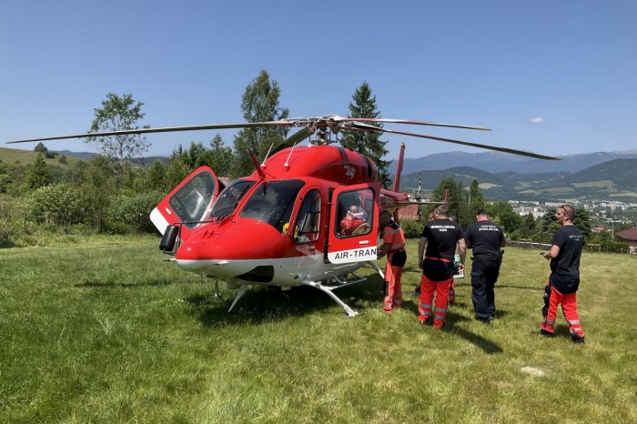 Ilustračný obrázok k článku Na Horehroní išlo o ŽIVOT: Mužovi sa NÁHLE zastavil obeh, zasahoval vrtuľník, FOTO