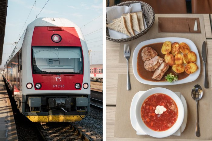 Ilustračný obrázok k článku V reštauračných vozňoch ZSSK pribudla NOVÁ letná ponuka jedál: MŇAM! Sledujte tie dobroty