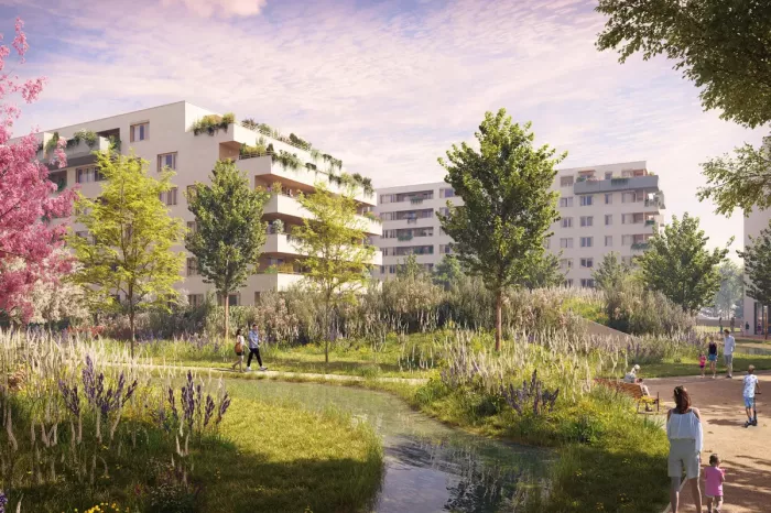 Ilustračný obrázok k článku Stavebný ruch v Trnave: V rámci nového rezidenčného projektu pribudne 180 bytov