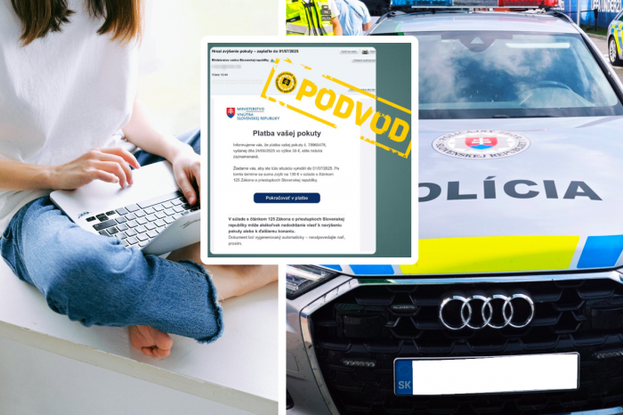 Ilustračný obrázok k článku POZOR na masívny podvod! Slovákom chodia FALOŠNÉ výzvy na zaplatenie POKUTY