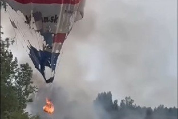 Ilustračný obrázok k článku DRÁMA vo vzduchu na Považí: S ľuďmi horel teplovzdušný balón, následne sa ZRÚTIL