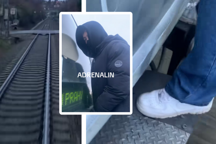 Ilustračný obrázok k článku ZBLÁZNILI sa?! Chlapci sa natočili na VIDEO, ako sa vezú na vlaku!