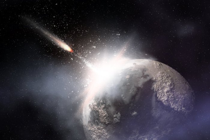 Ilustračný obrázok k článku Hrozí, že Mesiac zasiahne veľký ASTEROID! Dopad by bol silný ako JADROVÝ výbuch