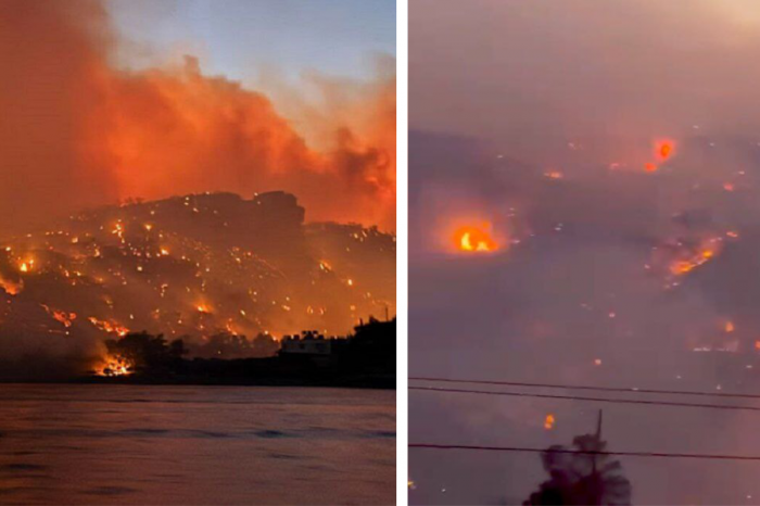 Ilustračný obrázok k článku PEKLO na Kréte: Šíri sa tam OBROVSKÝ požiar! Dovolenkárov museli EVAKUOVAŤ
