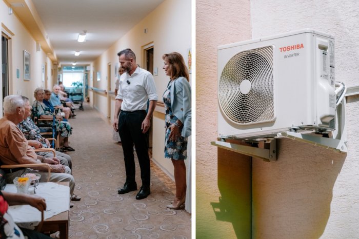 Ilustračný obrázok k článku HORÚČAVY budú zvládať lepšie: V zariadení sociálnych služieb osadili KLIMATIZÁCIE