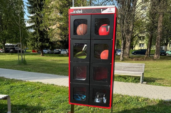 Ilustračný obrázok k článku V parku A. Dubčeka je NOVINKA: Môžu sa tam vybrať lopty pre šport, dá sa to aj ZDARMA