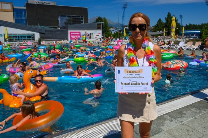 Ilustračný obrázok k článku PRVENSTVO v Poprade: V miestnom aquaparku padol špeciálny REKORD! Išlo o nafukovačky