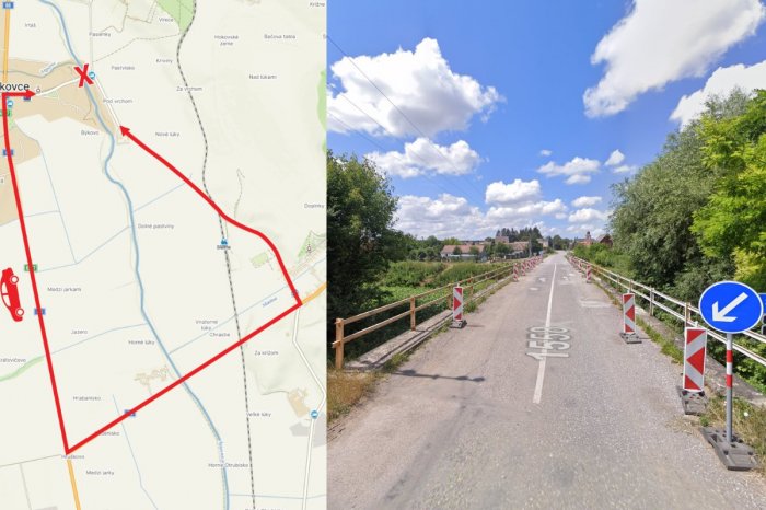 Ilustračný obrázok k článku Starý 66-ročný most ZBÚRAJÚ, župa postaví NOVÝ! Vodiči, pozor na OBCHÁDZKU