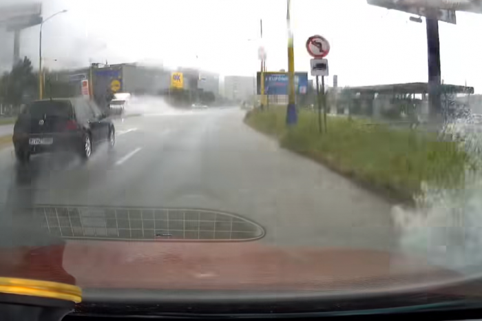 Ilustračný obrázok k článku Čo dokáže pár minút intenzívneho LEJAKA v Prešove? Za všetko hovorí desivé VIDEO