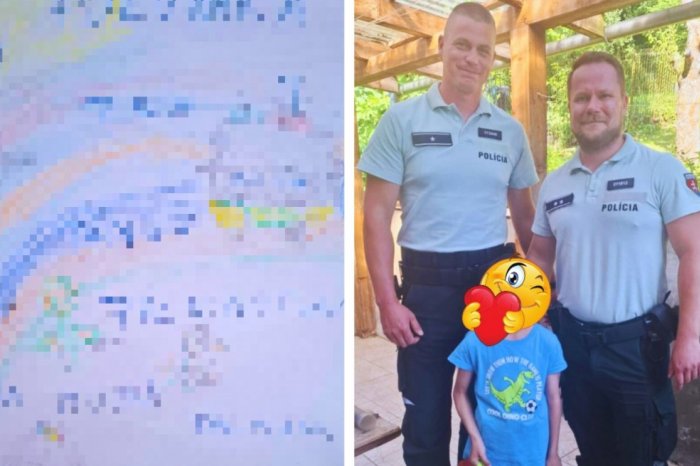 Ilustračný obrázok k článku Policajti splnili Miškov NARODENINOVÝ sen: Takéto POZVANIE veru nemohli odmietnuť, FOTO