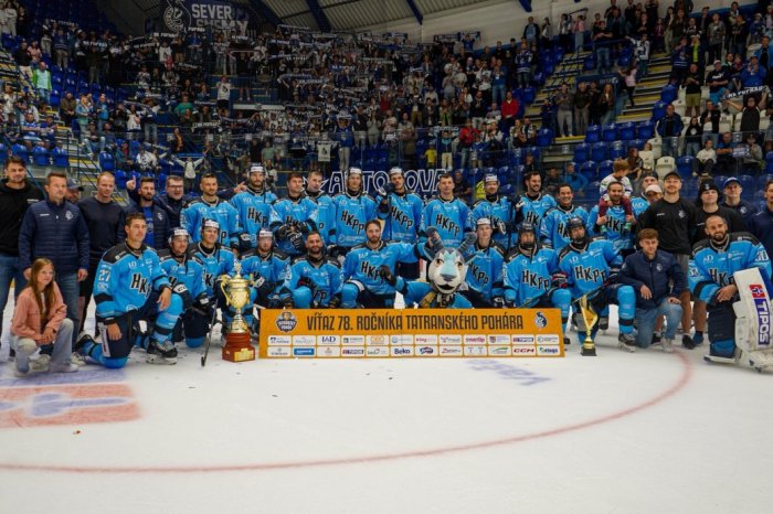 Ilustračný obrázok k článku Tatranský pohár je opäť náš: Popradčania vyhrali VŠETKY zápasy a oslavujú titul