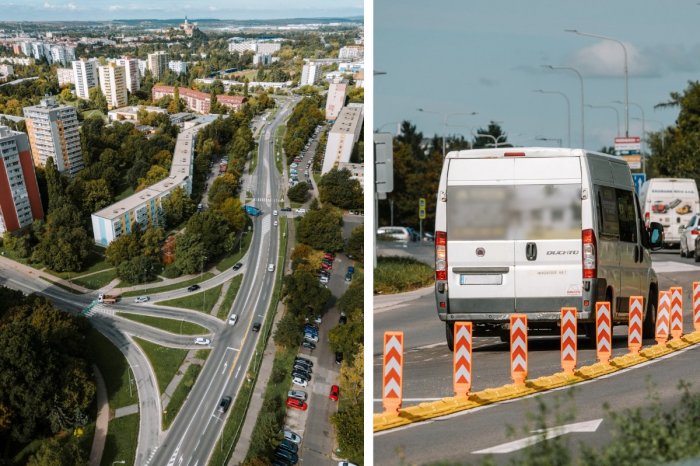 Ilustračný obrázok k článku Na Chrenovej už jazdíme BEZPEČNEJŠIE: Vodičov poteší NOVÝ pripájací pruh