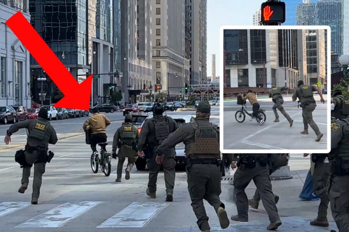 Ilustračný obrázok k článku Virálne VIDEO: Desať amerických agentov chcelo chytiť cyklistu! Spravil z nich NEMEHLÁ
