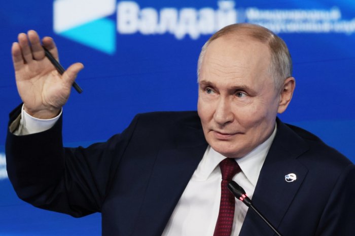 Ilustračný obrázok k článku Putin sľubuje významnú odpoveď na militarizáciu Európy: Rusko vraj nikdy neprejaví slabosť