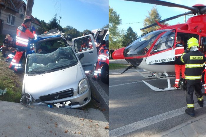 Ilustračný obrázok k článku VÁŽNA dopravná nehoda: Zasahovať museli hasiči aj vrtuľník! FOTO