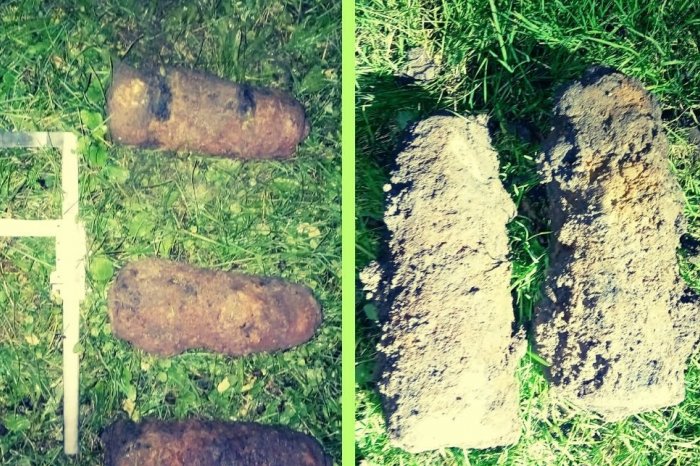 Ilustračný obrázok k článku ŠOK počas výkopových prác pri dome: Majiteľ objavil delostrelecké MÍNY, boli aktívne, FOTO