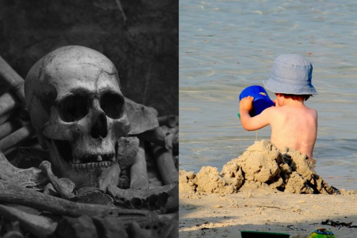 Ilustračný obrázok k článku ŠOK na obľúbenej pláži: Dvojročný chlapček vykopal z piesku ĽUDSKÉ kosti!