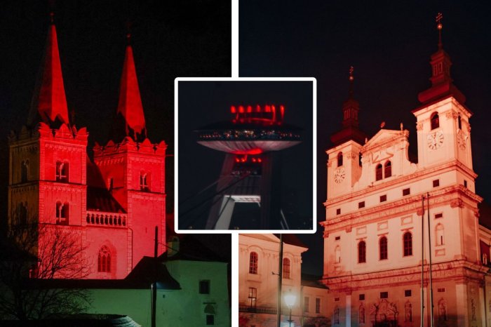 Ilustračný obrázok k článku Dominanty po celom Slovensku sa rozsvietia NAČERVENO: Pripomenú veľmi VÁŽNU tému
