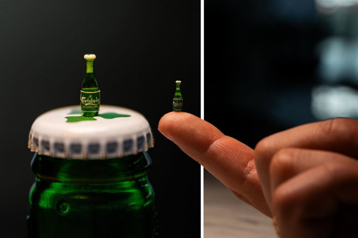Ilustračný obrázok k článku Vyrobili NAJMENŠIE pivo na svete! MINIATÚRNA fľaštička má v sebe jedinú kvapku