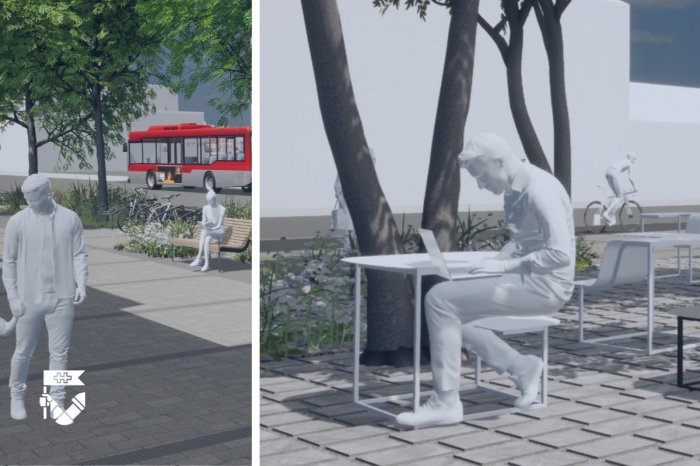 Ilustračný obrázok k článku Nitra ukázala, ako chce VYNOVIŤ priestor pred Orbisom: NOVÁ dlažba aj lavičky