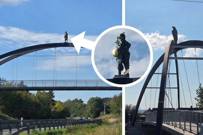 Ilustračný obrázok k článku Z mosta musia ODSTRÁNIŤ sochu svätého: Vodiči v ŠOKU! Myslia si, že je to SAMOVRAH