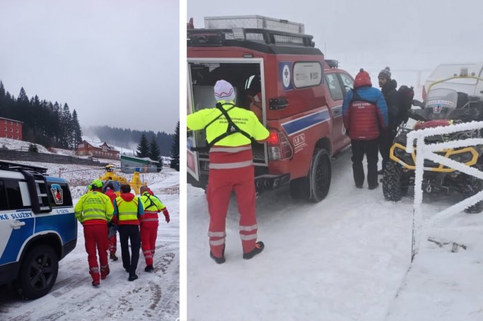 Ilustračný obrázok k článku Čo to stvárala? Turistka sa v mraze a snehu vybrala k Snežke len v KRAŤASOCH!