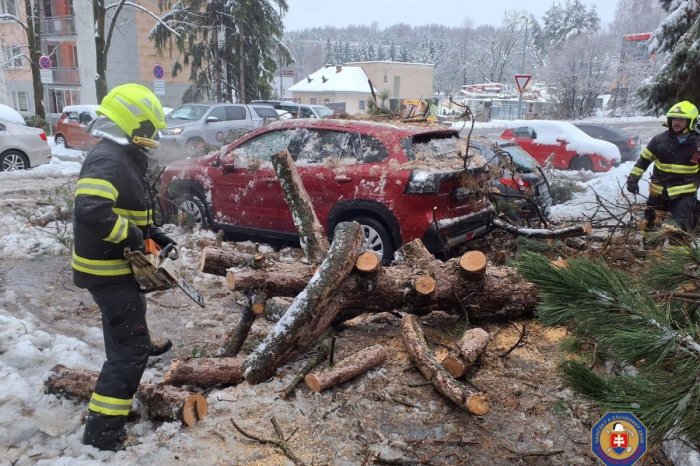 Ilustračný obrázok k článku Hasiči sa NEZASTAVILI: Zasahovali pri POPADANÝCH stromoch aj budovaní POVODŇOVÝCH bariér