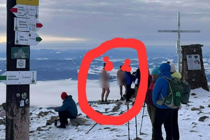 Ilustračný obrázok k článku Turisti neverili vlastným očiam: Na mrazivej Babej hore stáli úplne NAHÍ muži!