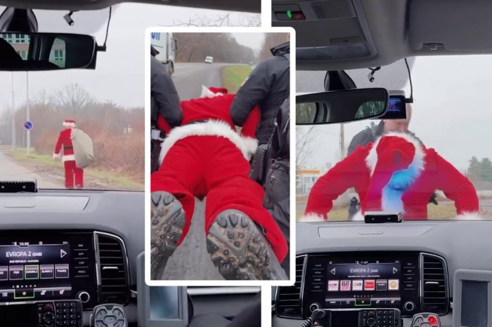 Ilustračný obrázok k článku VIDEO policajtov sa stalo HITOM: Zatkli Santu a odkazujú: U nás nosí darčeky Ježiško!