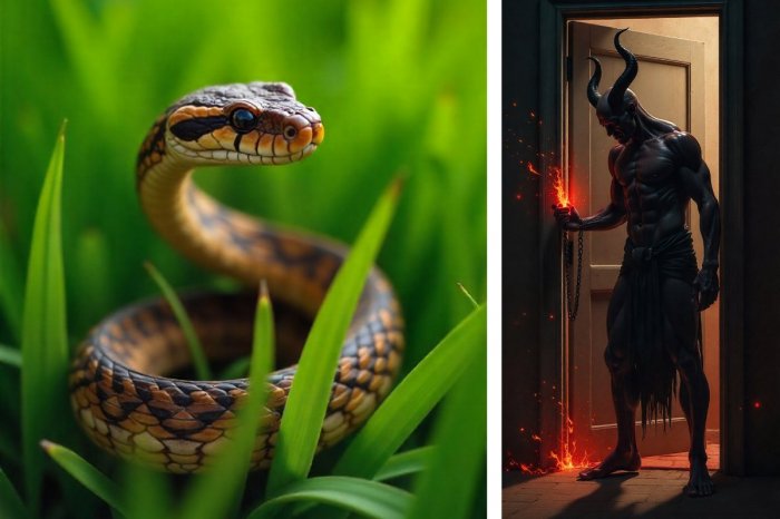 Ilustračný obrázok k článku KURIÓZNE prípady z policajných hlásení: Muž venčil HADA, pri dverách zvonil ČERT