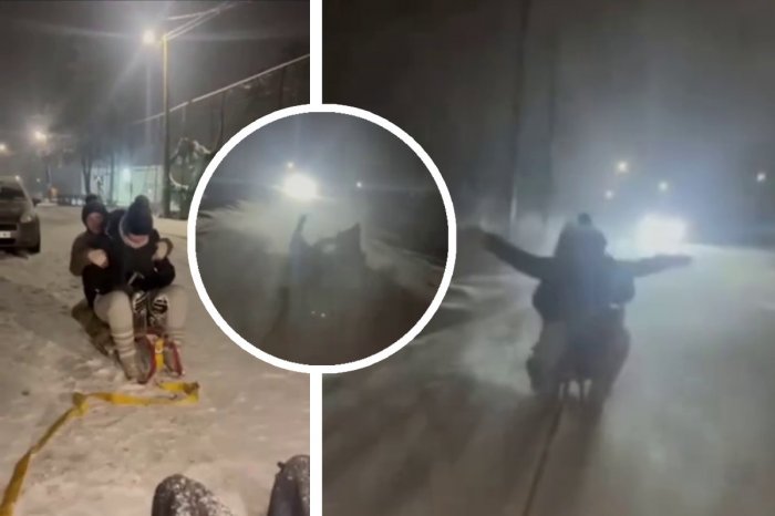 Ilustračný obrázok k článku Dievčatá (16 a 17) sa nechali na sánkach ťahať za autom! Zábava sa zmenila na HOROR