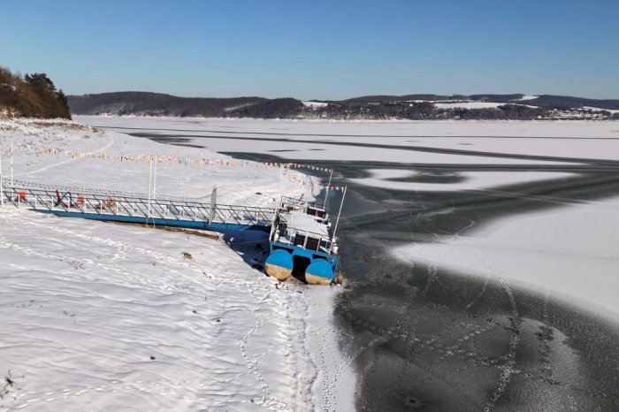 Ilustračný obrázok k článku Keď je zamrznutá tak ani nevidno, že jej niet: TAKTO vyzerá Domaša na zimných záberoch