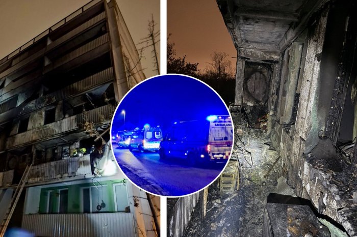 Ilustračný obrázok k článku Nočná DRÁMA: Požiar bytovky v Bratislave! V mraze skončili desiatky rodín