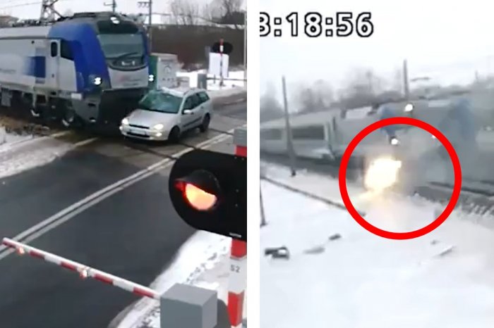 Ilustračný obrázok k článku Hororové VIDEO: Auto sa pokazilo uprostred priecestia! ZDEMOLOVALI ho dva vlaky