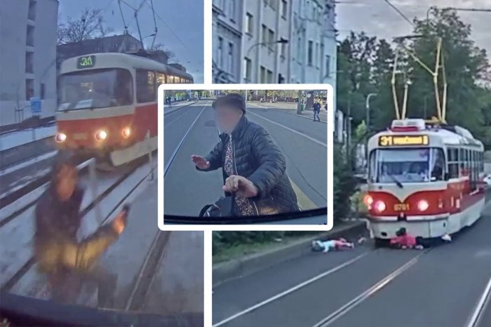 Ilustračný obrázok k článku Dopravný podnik zverejnil DRASTICKÉ zábery: Pod električkou skončila aj mama s DEŤMI