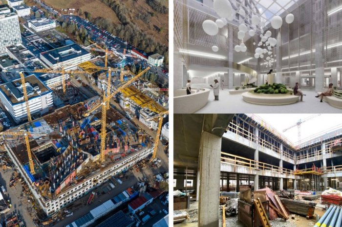 Ilustračný obrázok k článku NOVÁ nemocnica naberá REÁLNE kontúry: Porovnania s VIZUALIZÁCIAMI hovoria za všetko, FOTO