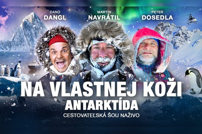 Ilustračný obrázok k článku Zaži Antarktídu v centre Bratislavy: Cestovateľská šou „Na vlastnej koži“ prichádza do SUDu