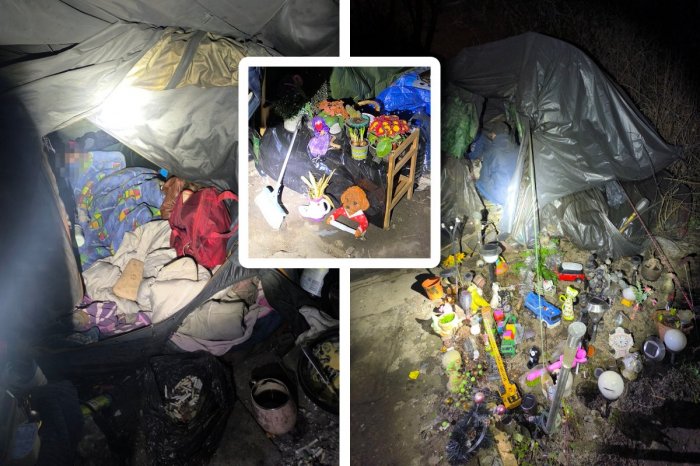 Ilustračný obrázok k článku Mimoriadne SMUTNÝ prípad: Policajti objavili v kríkoch STAN! Žili v ňom dve DETI