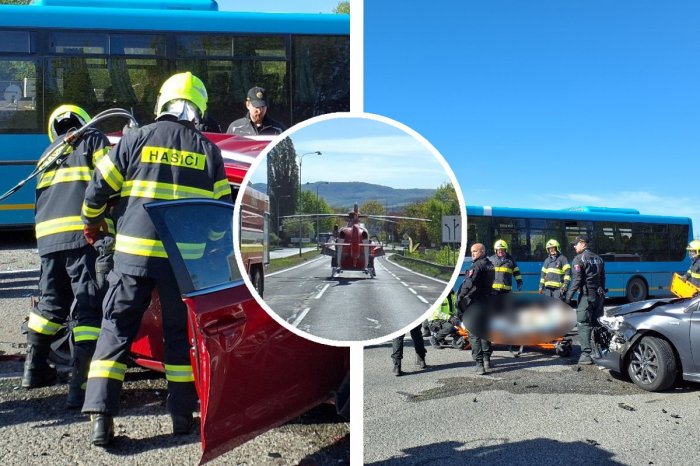 Ilustračný obrázok k článku VÁŽNA nehoda autobusu s autami: Zranilo sa viacero ľudí! Zasahoval aj vrtuľník, FOTO