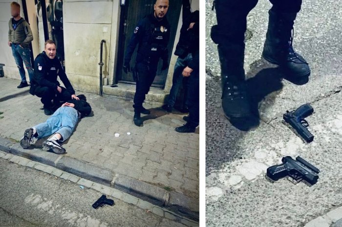 Ilustračný obrázok k článku DRÁMA v Nitre: V podniku vyčíňali dvaja OZBROJENÍ muži! Zasahovala polícia